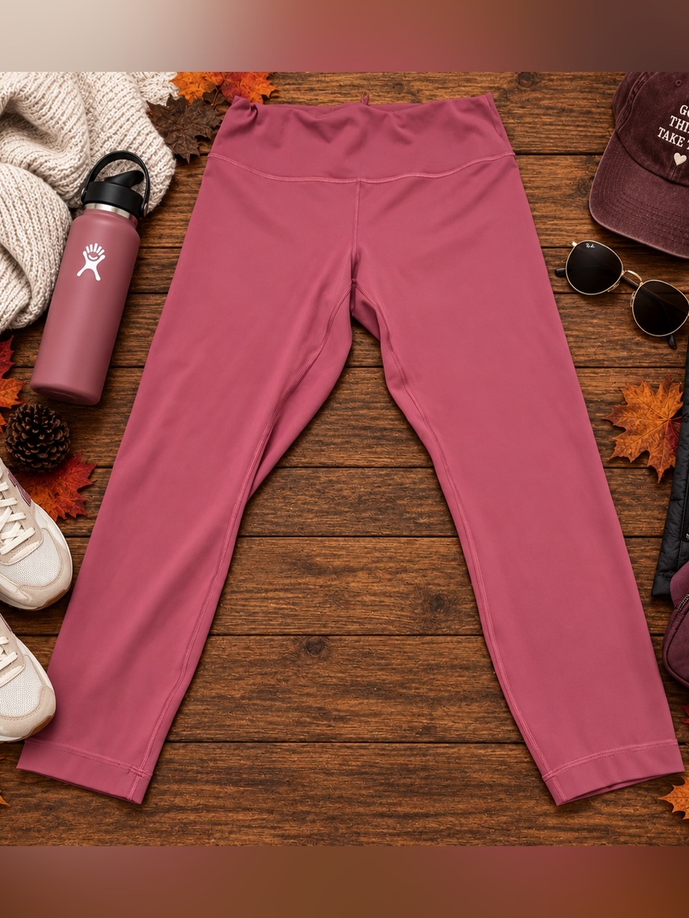 Lululemon Dusty Rose High Rise Leggings Women’s Size 14